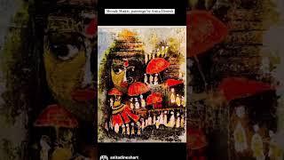 Shiva & Shakti , paintings by Anita Dinesh