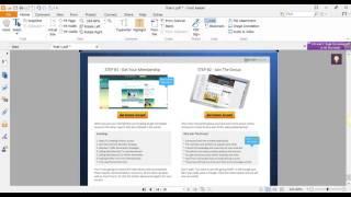 Editing with Foxit PDF Reader