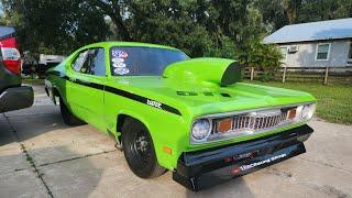 Put some heat in her.....73 Duster