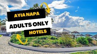 ️ TOP 6 ADULTS ONLY Ayia Napa Hotels (Cyprus) *2022*