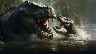 100 times more dangerous than any dinosaur! Sarcosuchus - a giant prehistoric crocodile