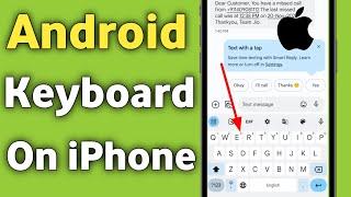 Android Ka Keyboard iPhone me Kaise Chalaye | Android Keyboard on iPhone