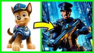 Paw Patrol Pups as Human Mercenaries: Their Deadliest Mission | Ai Animation Kingdom 2