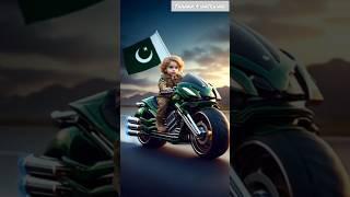 Lone Army Hero Fights Terrorists in School | Pakistani Soldier Saves Kid #ai #shorts #army#shortfeed