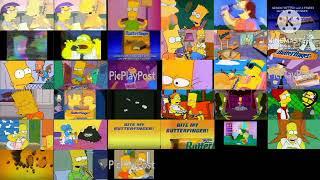 All The Simpsons Butterfinger Commercial's At The Same Time