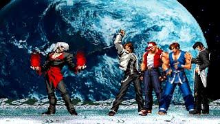 [KOF Mugen] Element -O- vs Super Hero Team