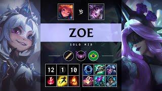 Zoe Mid vs Syndra: Legendary - BR Master Patch 25.S1.1