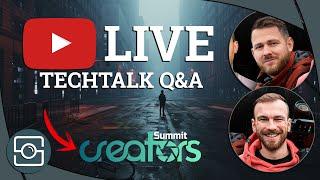 TECHTALK, Q&A & CREATORS SUMMIT 2025 - LIVE TALK MIT PAULE PORTER