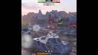 Как правильно играть на MAUS в WoT Blitz ? #shorts