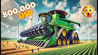 TOP 5 MOST POWERFUL AND EXPENSIVE JOHN DEERE COMBINE HARVESTERS YOU ABSOLUTELY NEED TO KNOW