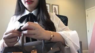 Hermes Birkin 30 in Gris Etain(8F) Unboxing