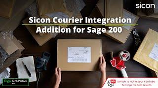 Sicon Courier Integration Product Overview