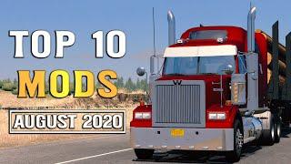 Top 10 ATS Mods - August 2020 | American Truck Simulator Mods