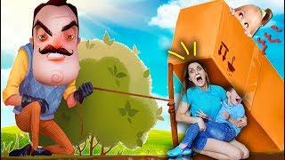 ИГРАЕМ В ПРЯТКИ С ПРИВЕТ СОСЕД !!! СОСЕД МУХЛЮЕТ Hello Neighbor Hide And Seek