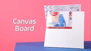 Maped Canvas Board Professional