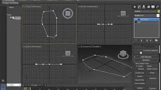 3ds Max spline Vertex Connect Refine