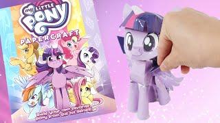 3D My Little Pony Papercraft DIY Paper Folding Book