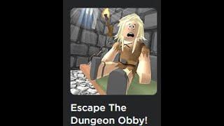 Проходим паркур! Escape The Dungeon Obby