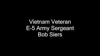 Army E-5 Sergeant Bob Siers