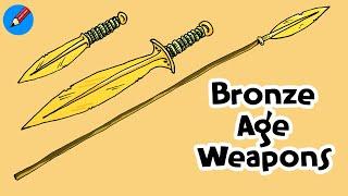 How t Draw Bronze Age Weapons Real Easy