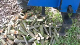 Измельчитель веток для трактора, для производства дров. Wood chipper, crusher, chopper, shredder.