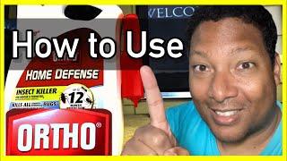 ORTHO Home Defense and TERRO ant Killer Review | How to Use, Does it work, Application and Safety