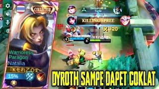 HERO SE TEBAL DYROTH SAMPE NGGAK BERKUTIK‼️NATALIA GAMEPLAY