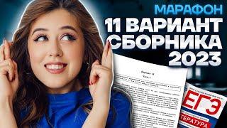 Разбор 11 варианта сборника Зинина | МАРАФОН ЕГЭ ПО ЛИТЕРАТУРЕ