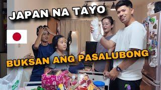 BALIK JAPAN NA TAYO , BUKSAN NA ANG PASALUBONG PARA SA KANILA | FilipinoJapanese Family