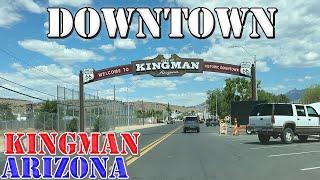 Kingman - Arizona - 4K Downtown Drive