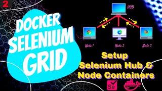 How to Setup Selenium Grid in Docker for Parallel Testcase Execution | Parallel Execution in docker