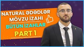 ️️Natural Ədədlər .Mövzu izahı.Bütün izahlar.Part 1.#buraxılış #blok #dim #naturalədədlər