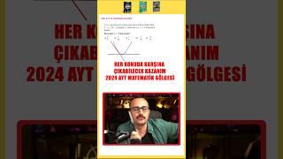Teğetin tüm durumları 2024 AYT Matematik Gölgesi #aytmatematik #yks