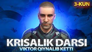 KRISALIK DARSI / 3-KUN / VIKTOR QIYNALIB KETTI / PUBG MOBILE