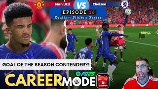 [TTB]#EAFC25 #MANUTD CAREER EP16 - GOAL OF THE SEASON CONTENDER?!- ANTH JAMES NEW PLAYER ROLES MOD!