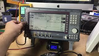 ROHDE & SCHWARZ CMS33 Radio Tester, with Avionics options Review, Strip-down, Analysis walk & talk.