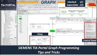 SC12. Siemens TIA Portal Graph Sequence Programming and Tips & Tricks