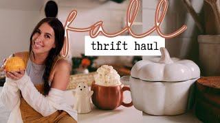 FALL DECOR THRIFT HAUL  thrift with me for autumn decor!