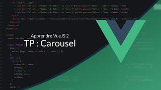 VueJS 2 (12/16) : TP : Carousel