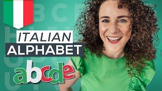 Italian Alphabet Pronunciation  Italian Letters A to Z  [Italian for Beginners]