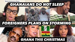 FOREIGNERS ARE STORMING GHANA IN DECEMBER 2024 LIKE NEVER BEFORE,GHANAIANS DO NOT SLEEP AT ALL 