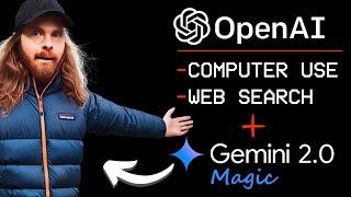 A Look At OpenAI AI Agent Tools + Gemini 2.0 Image Magic