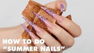 Nail Art by Liliya Sereditskaya (summer nails) How to