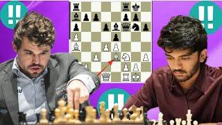 Perfect Magnus Carlsen vs Gukesh Dommmarju 10