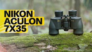 Бинокль NIKON ACULON 7X35 | Тест на 4 КМ!