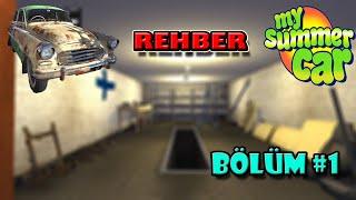 My Summer Car REHBERİ 2020 |ßölüm 1| Araba Çalma! (Ruscko)