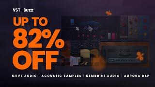 VSTBuzz Deals #11/2023 - Up to 82% off Acoustic Samples, Aurora DSP, Kiive Audio & Nembrini Audio