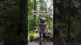 The Bike Park is Insane  #bike #mtb