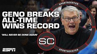 'Never done before, will never be done again'  Geno Auriemma becomes winningest D1 coach | SC