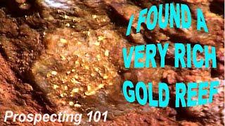 Gold Prospecting In Western Australia For Nuggets Using A Metal Detecting, Dig Your Rich Gold Reef